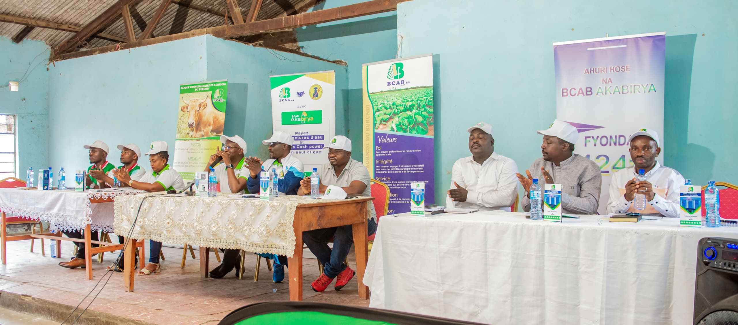 Rencontre entre la BCAB S.A. et la CONASCEP (Confédération Nationale des Sociétés Coopératives d'Éleveurs de Porcs),