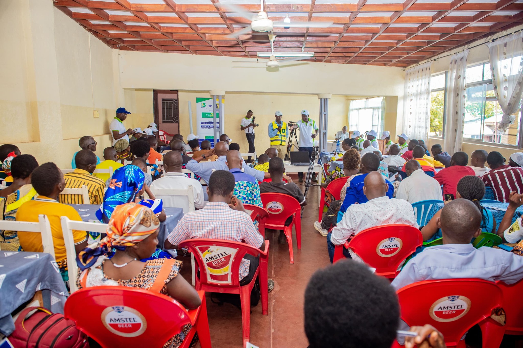 une rencontre significative avec la Coopérative CONASCEP (Conféderation Nationale des Sociétés Coopératives d'Eléveurs de Porcs