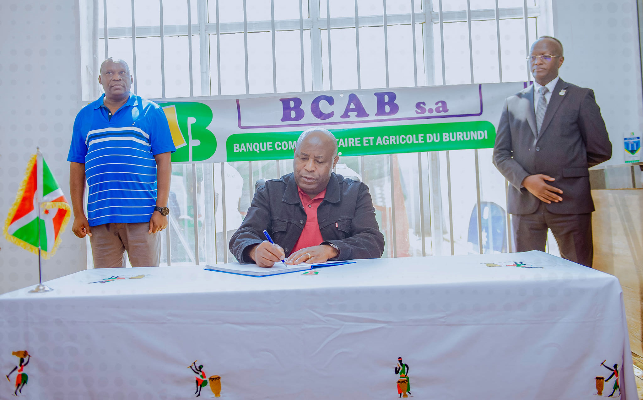 27 septembre 2024, Journée historique pour la BCAB S.A. et la Communauté de Gihofi !